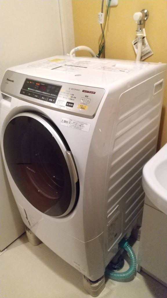 つくば市 みどりの 洗濯機設置 基本料4980円 Panasonic アパート 